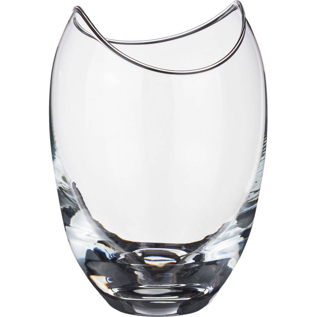 Ваза гондола Crystalex недекорированная 25,5 см ваза crystalex недекорированная 34 см