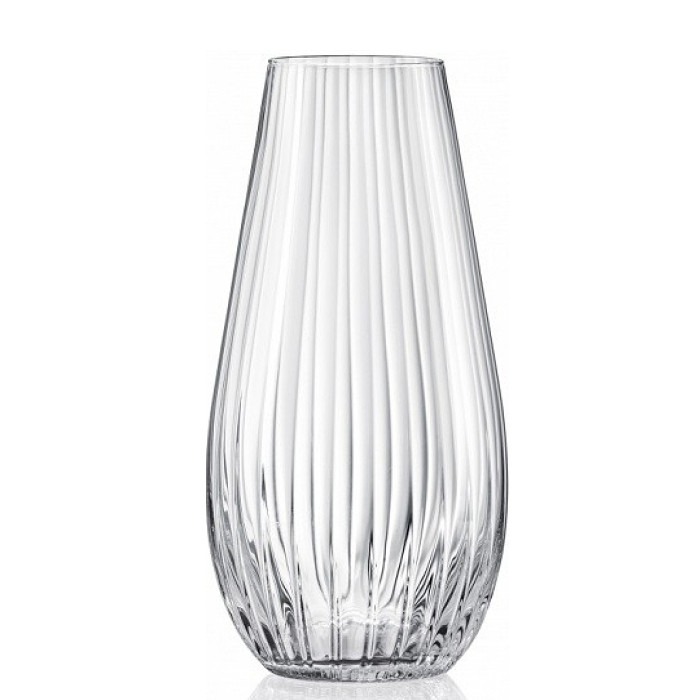 ваза для ов crystalex herbal стеклянная 180 мл 75151 Ваза Crystalex недекорированная оптика 30,5 см