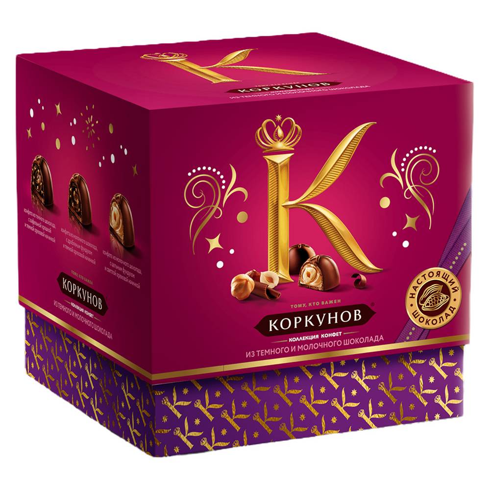 Набор конфет Коркунов Big Box, 146 г набор конфет коркунов ореховая коллекция 110 г
