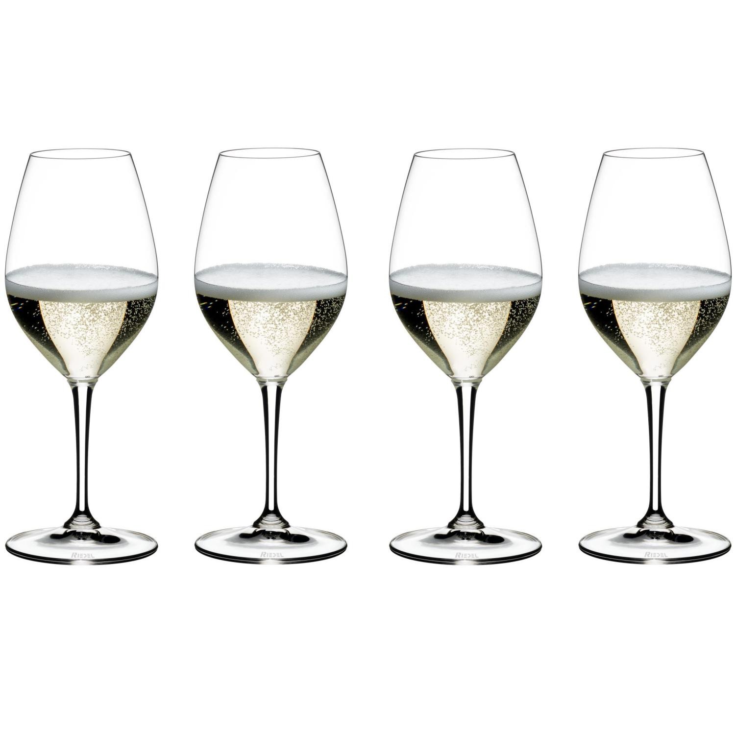 Набор бокалов Riedel Vinum Champagne 445 мл 4 шт набор из 4 х бокалов для вина riedel vinum montrachet chardonnay 600 мл