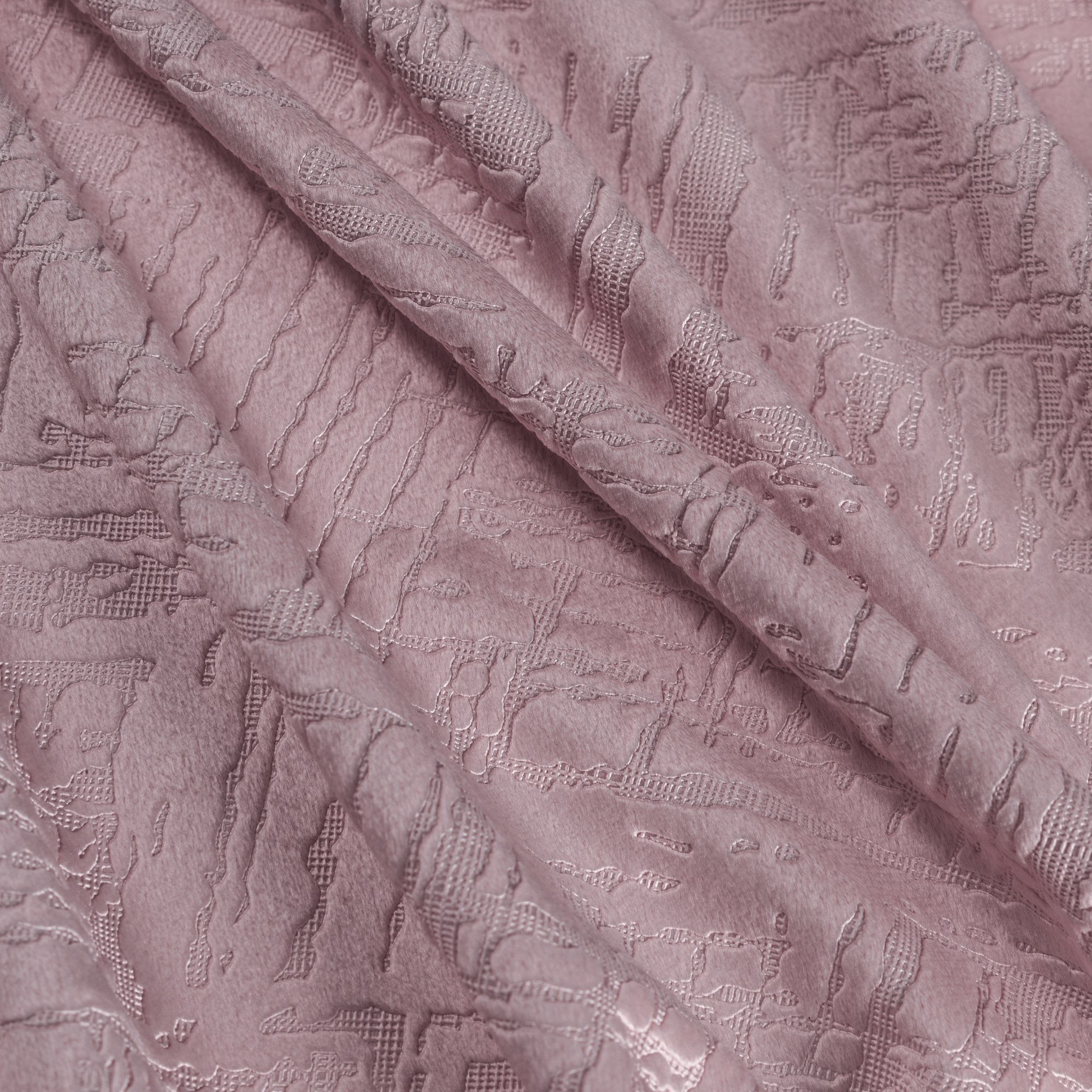 Штора на шторной ленте Daily by Togas Венуа розовый 200x270 см 2 предмета, размер 200х270 - фото 4