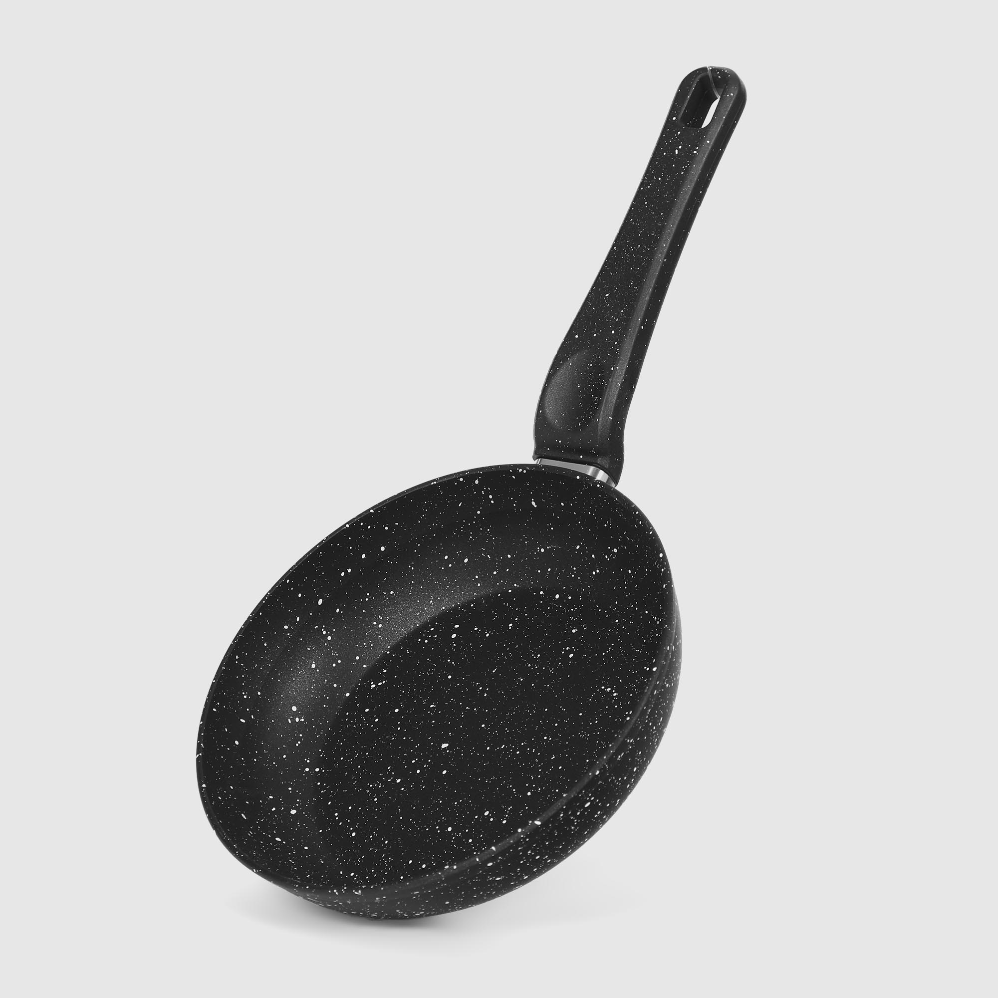 фото Сковорода kitchenstar granite черная 20 см