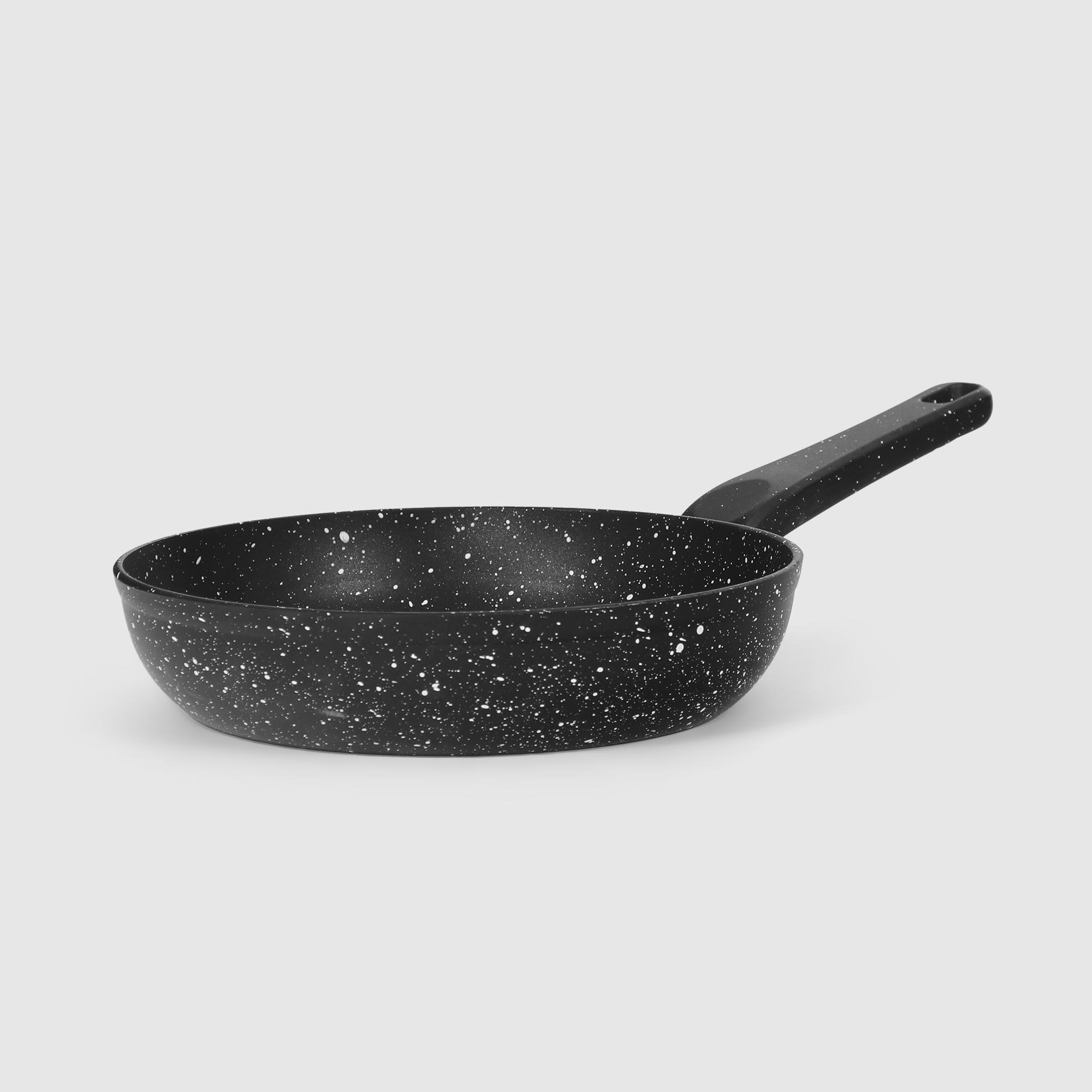 Сковорода Kitchenstar Granite черная 24 см, цвет черный - фото 8