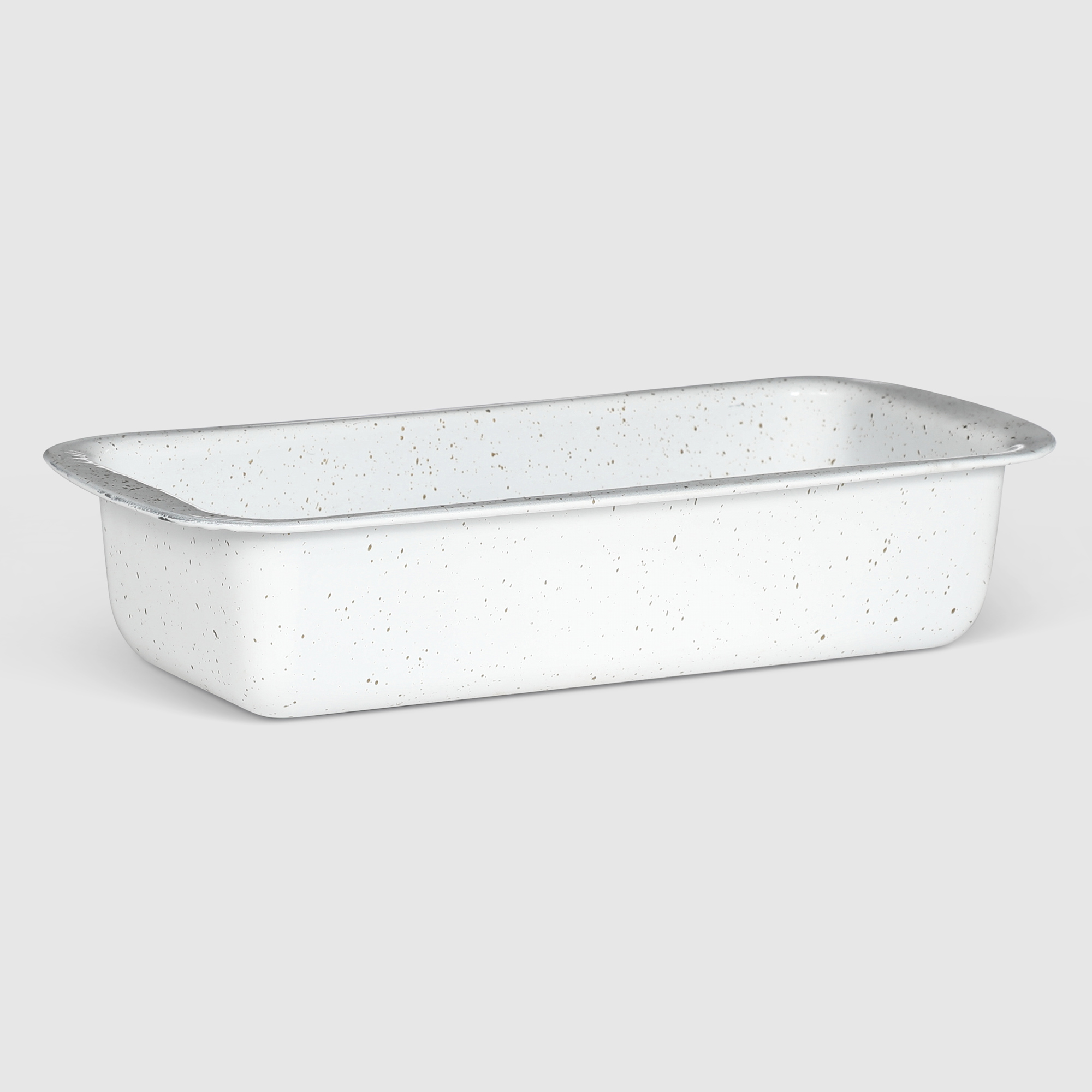 фото Форма для запекания kitchenstar granite белая 29x19x6 см
