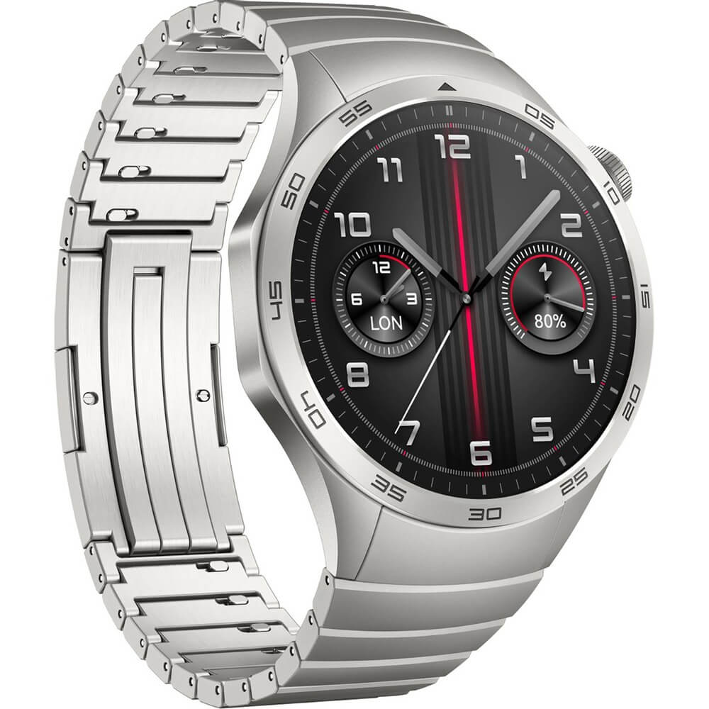 Смарт-часы Huawei Watch GT 4 46 мм серебристый