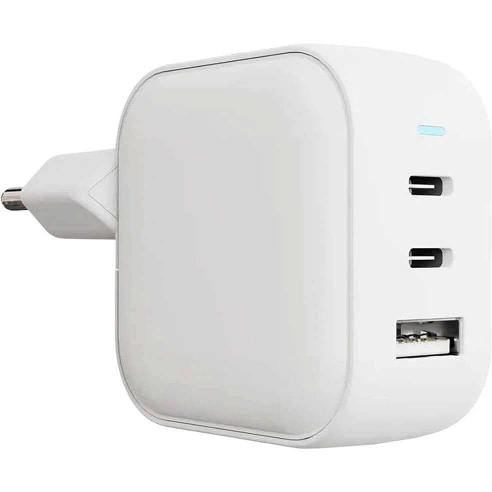 Сетевое зарядное устройство VLP G-Charge 2xUSB-С/USB-A белый многопортовое сетевое зарядное устройство j5create jup3365e мощностью 65 вт gan белый white
