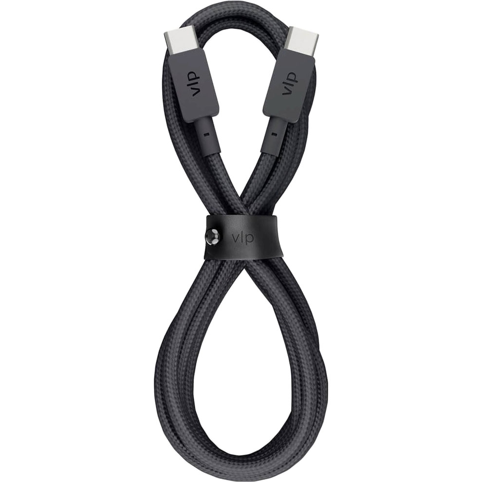 Кабель VLP Nylon Cable USB-C 1,2 м черный кабель vlp nylon cable usb c 1 2 м черный