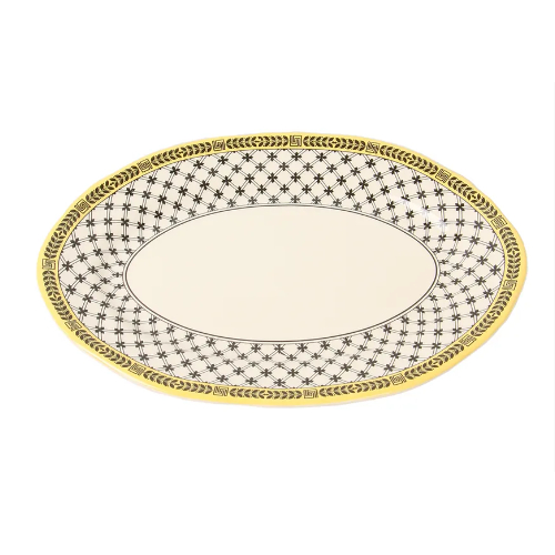 Тарелка овальная Grace by Tudor Halcyon 25,4 см тарелка grace by tudor halcyon 27 3 см