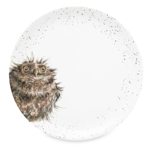 тарелка закусочная royal worcester забавная фауна сова 21 см Тарелка обеденная Royal Worcester Забавная фауна Сова 26,5 см