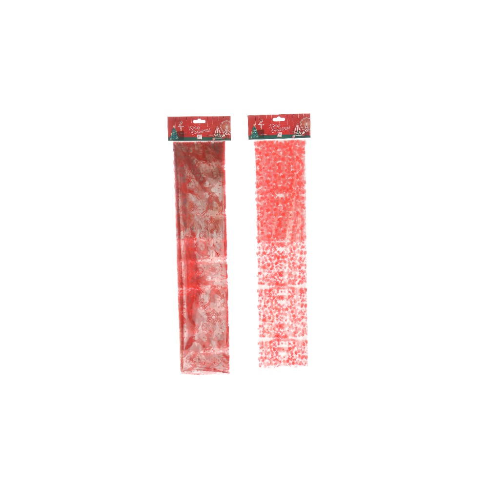 Набор плёнки упаковочной Mercury NY красный 100x1300 см 2 шт