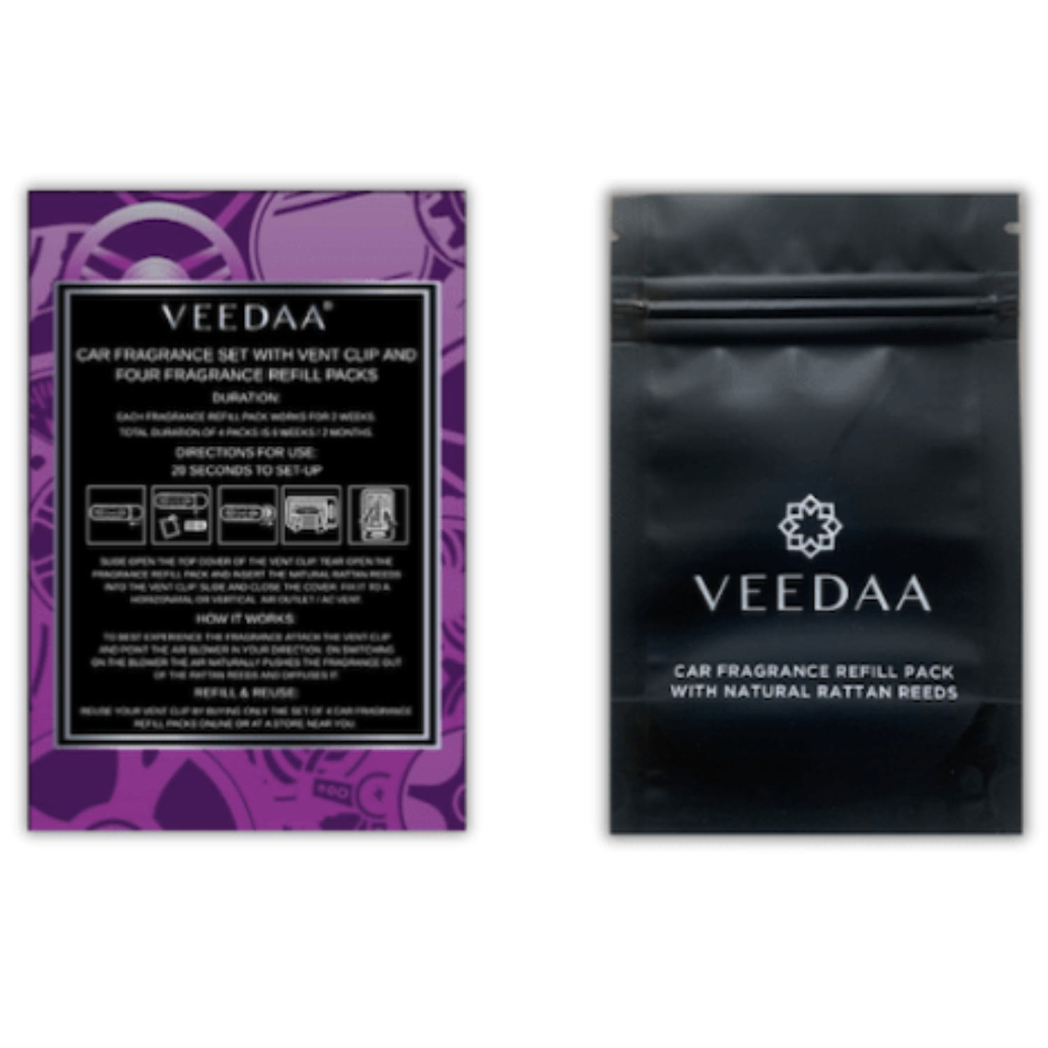 Ароматизатор для машины Veedaa Bulgarian lavender
