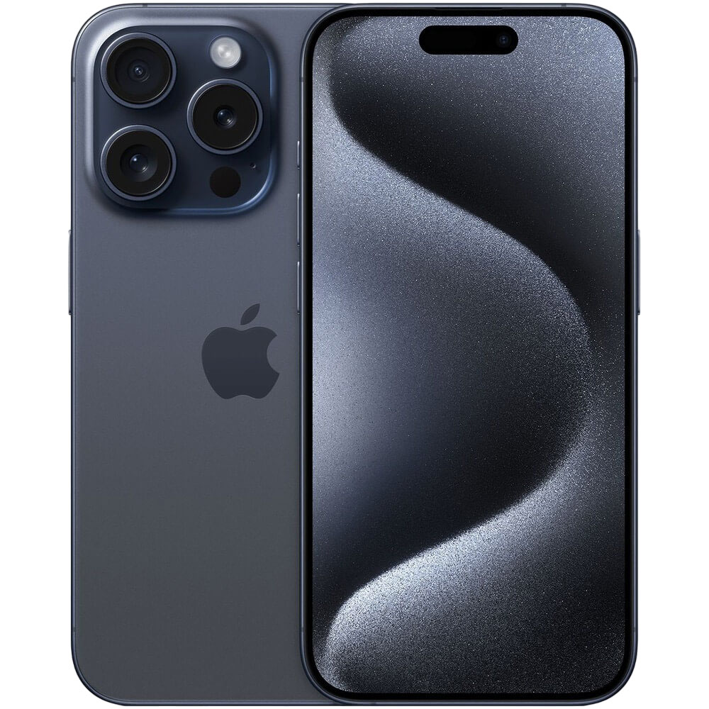 цена Смартфон Apple iPhone 15 Pro 256 Гб титановый синий
