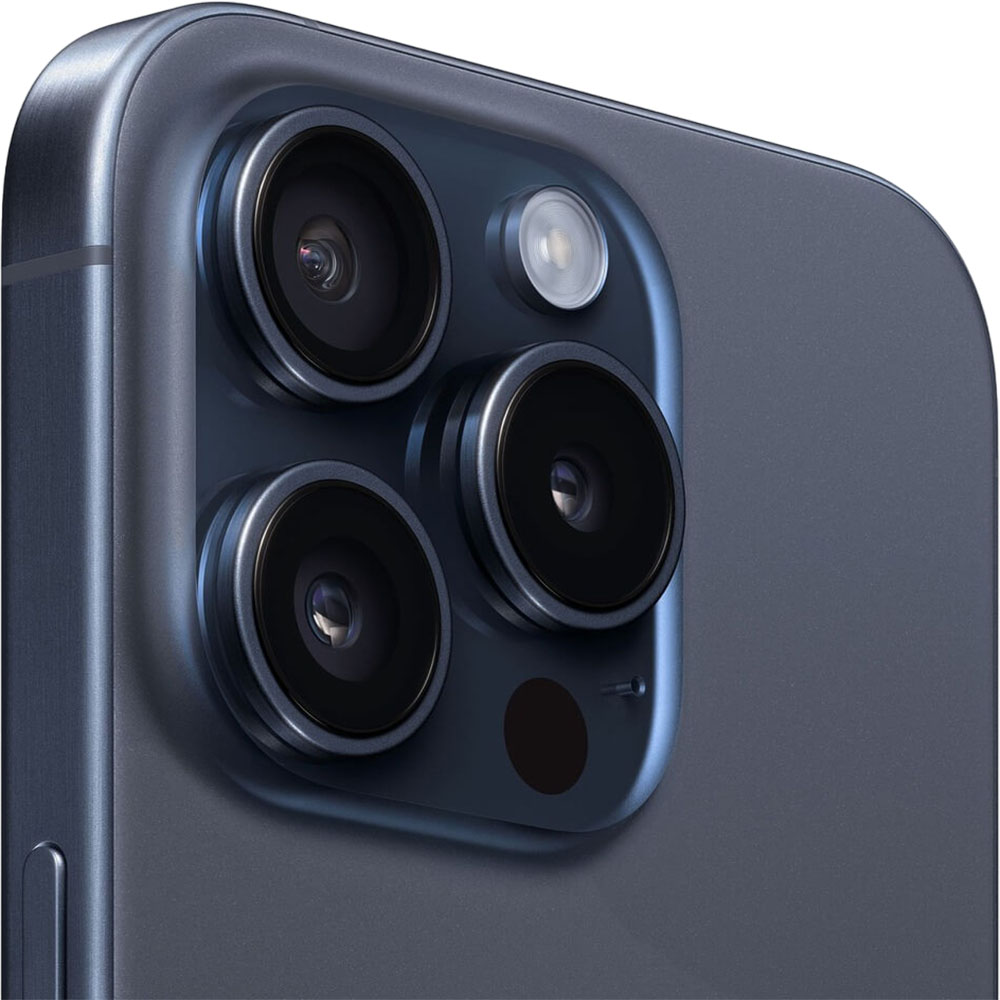 Смартфон Apple iPhone 15 Pro 256 Гб титановый синий