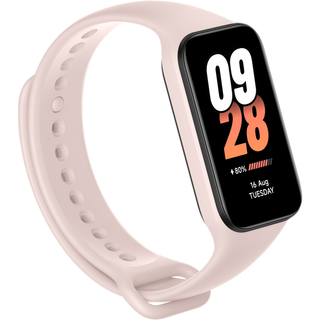 Фитнес-браслет Xiaomi Smart Band 8 Active розовый цена и фото