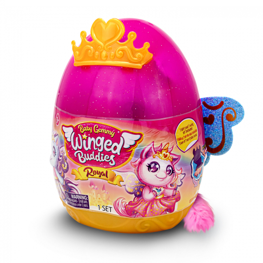 Мягкая игрушка Baby Gemmy Единорог в яйце 18 см в ассортименте мини кукла sparkle girlz принцесса единорог 12 см в ассортименте