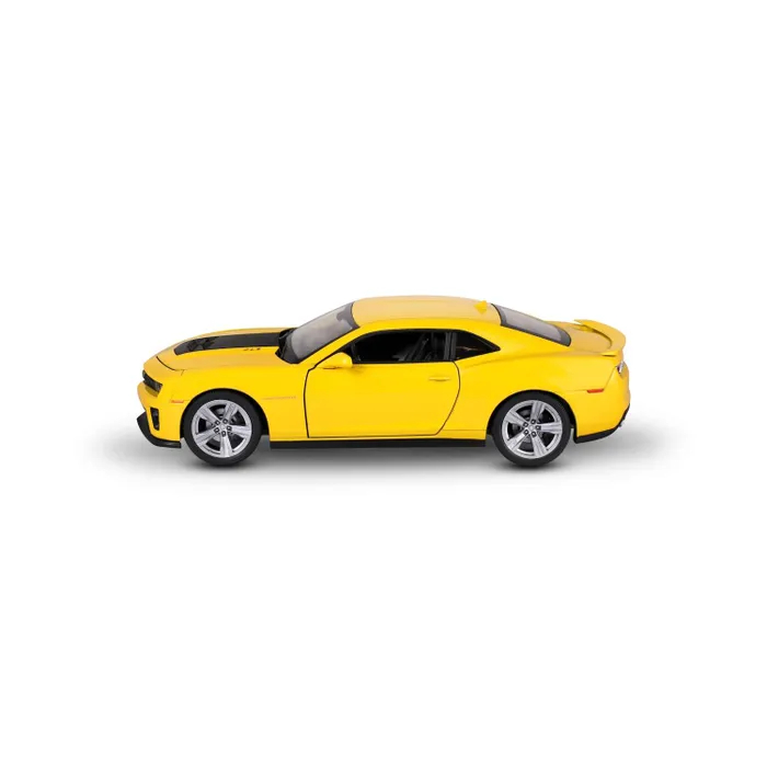 Машинка Welly 1:24 Сhevrolet Camaro ZL1, цвет желтый