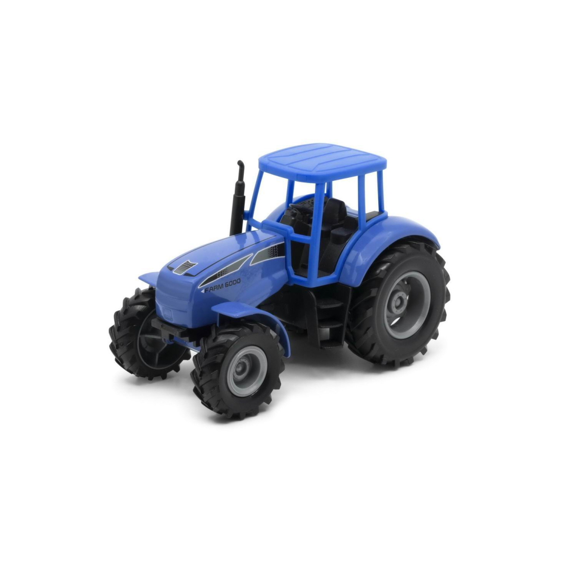 Машинка Welly Трактор синий машинка для гибкого трека magic tracks с зацепами для петли синий