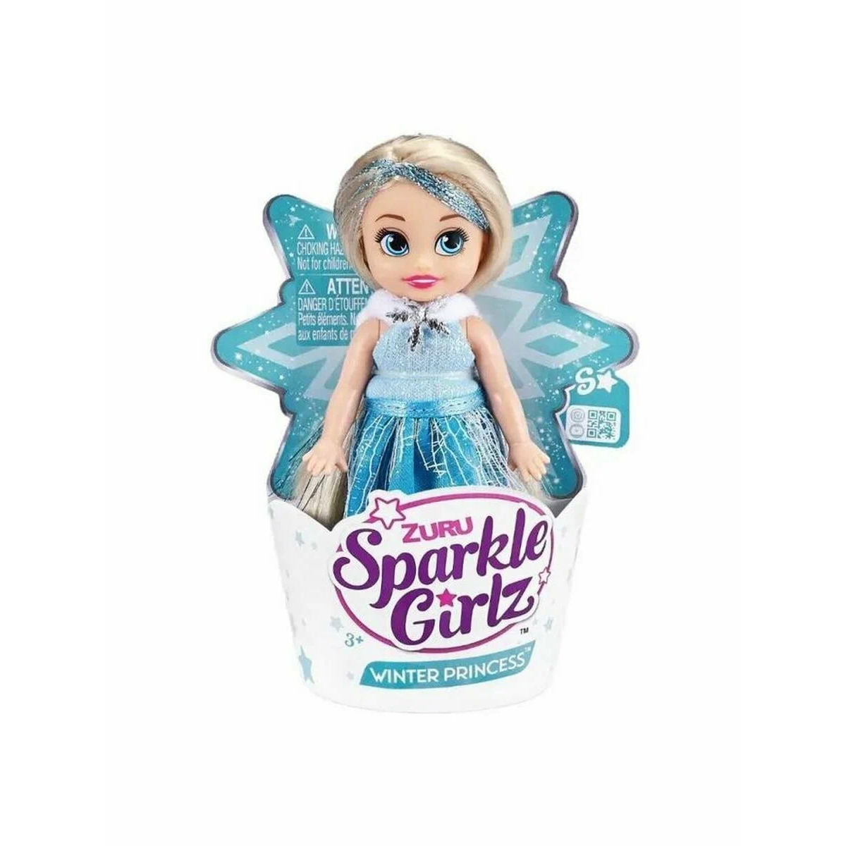 цена Мини-кукла Sparkle Girlz Зимняя принцесса 11,5 см в ассортименте