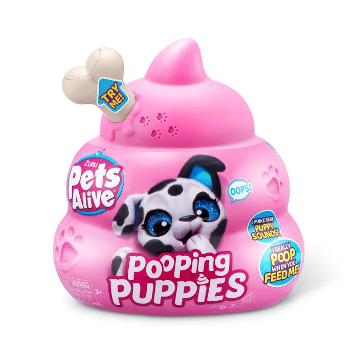 Игровой набор Pets Alive Pooping Puppies в ассортименте набор вкладышей в многоразовый подгузник 3 шт 40 см хлопок