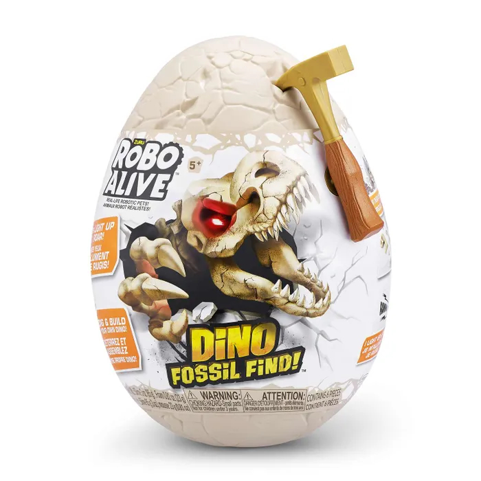 Игровой набор Zuru Robo Alive Dino Fossil Find в ассортименте набор для творчества 1 пр гипс роспись яйцо с утенком creative
