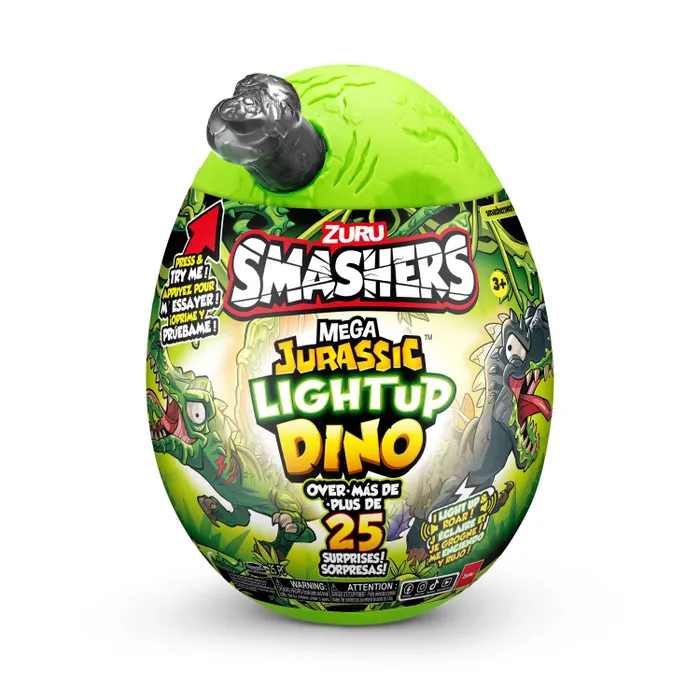 Игровой набор Zuru Smashers Мега динозавр пасхальный набор adelica менажница подставка под яйцо термонаклейки на 7 яиц 22×18 см