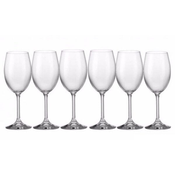 Набор бокалов для вина Crystalex лара 450 мл 6 шт, цвет прозрачный - фото 1