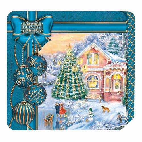 Чай Get&Joy Шкатулка шары Синяя, 100 г