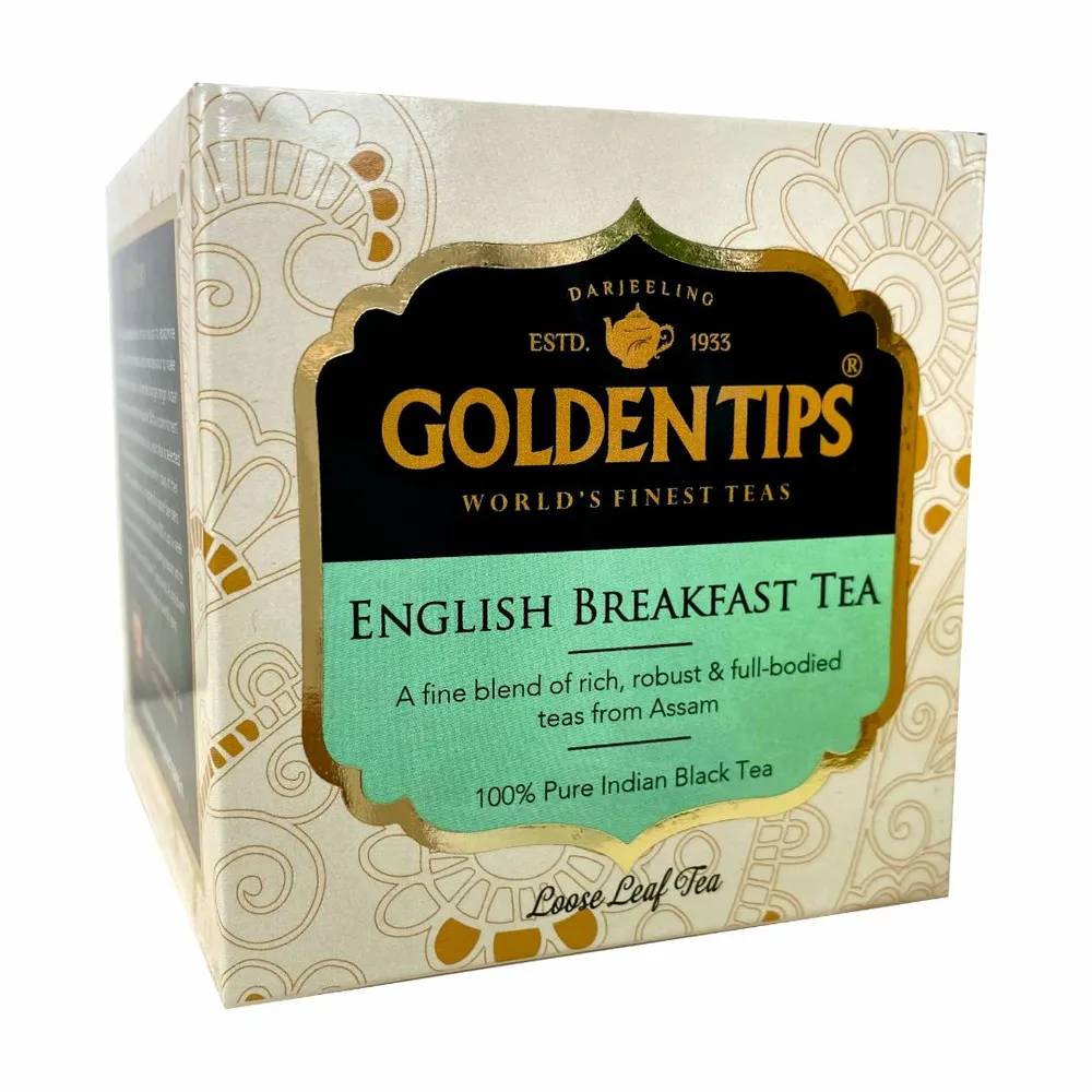 Чай Golden Tips Английский завтрак, 100 г чай черный ассам golden tips ж б 100 г