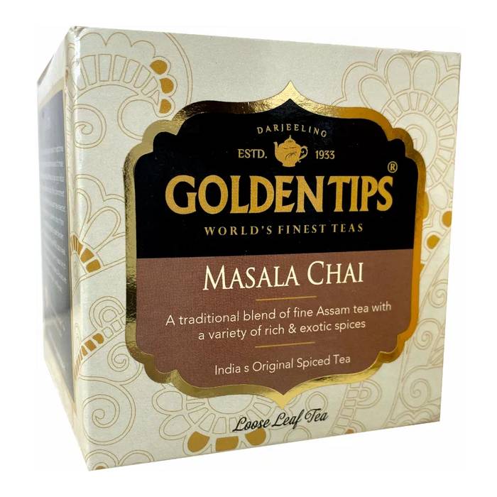 Чай Golden Tips Масала, 125 г чай черный peach персик golden tips мешочек 100 г