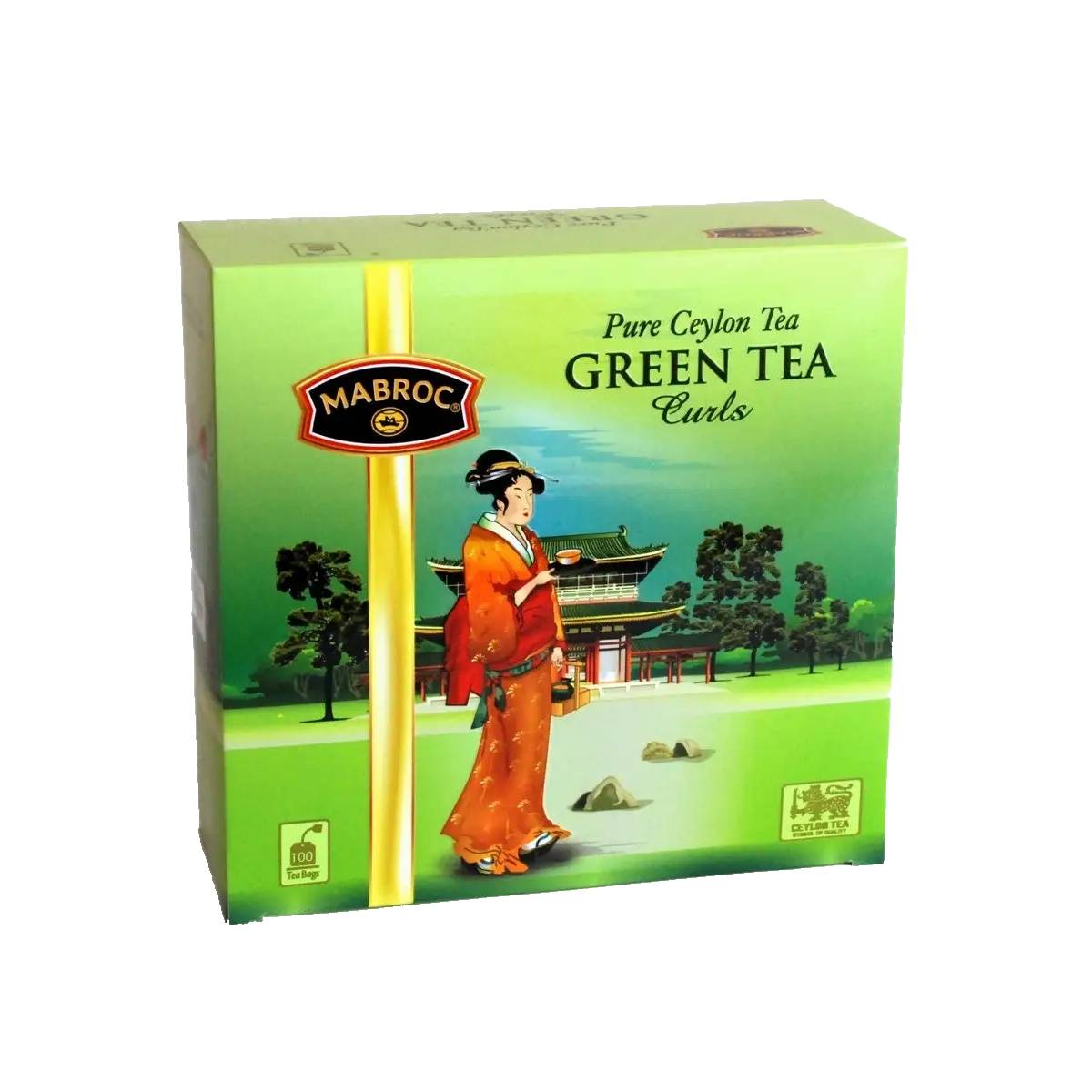 Чай Mabroc зеленые кольца 100 пакетиков
