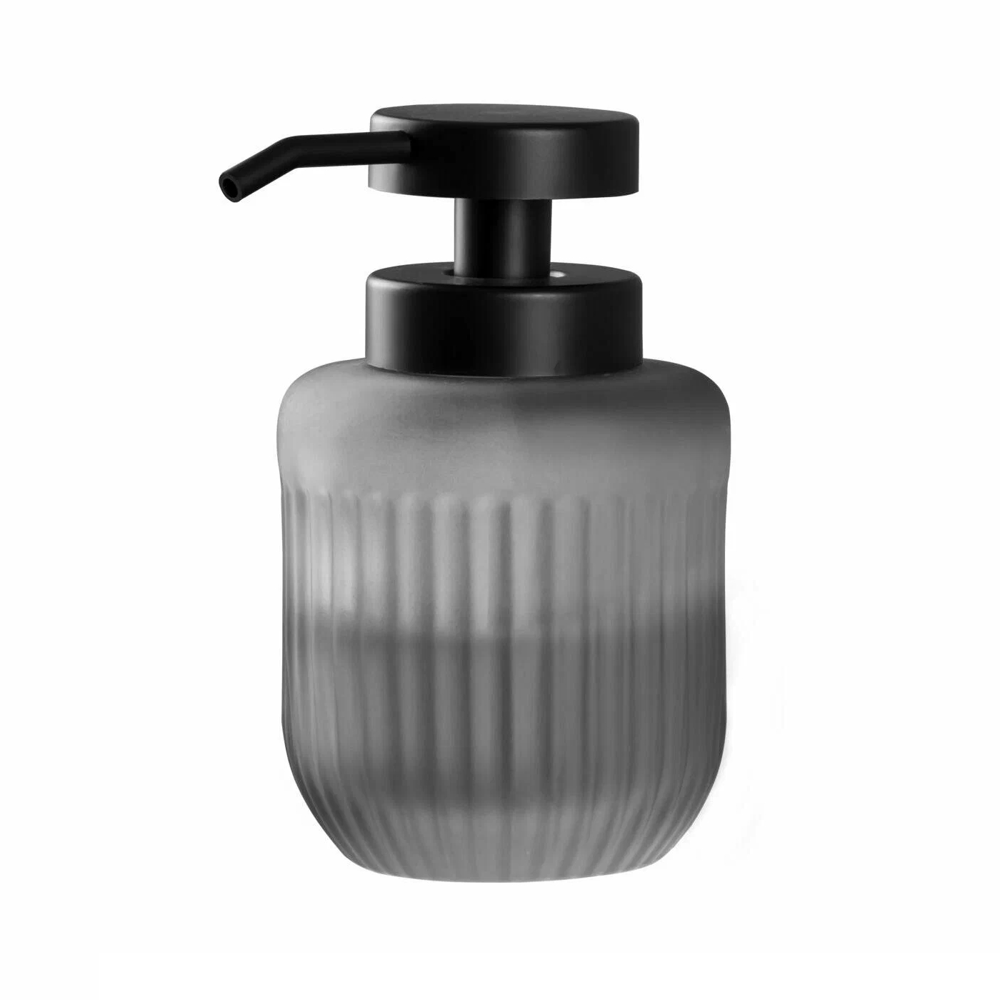 Дозатор для мыла Ridder Vera серый настольный держатель с дозатором жидкого мыла artwelle матовое стекло хром awe 003