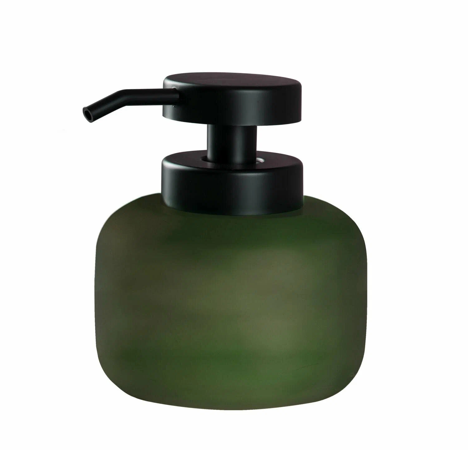 Дозатор для мыла Ridder Samira темно-зеленый настольный держатель с дозатором жидкого мыла artwelle матовое стекло хром awe 003