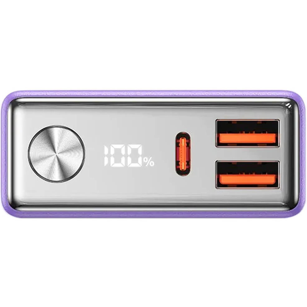 Внешний аккумулятор Usams US-CD192 10000 мАч фиолетовый