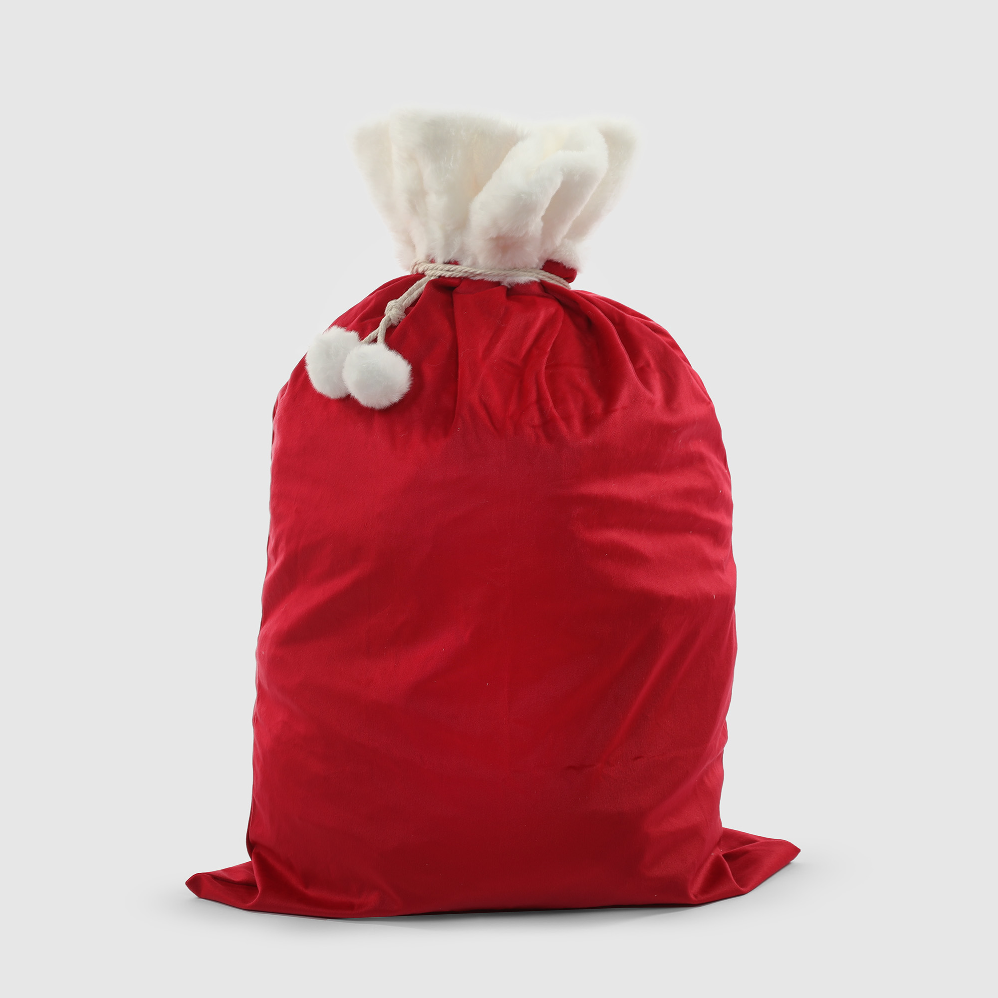 Мешок для подарков Due Esse Christmas красный 70 см кресло мешок оксфорд красный 2xl