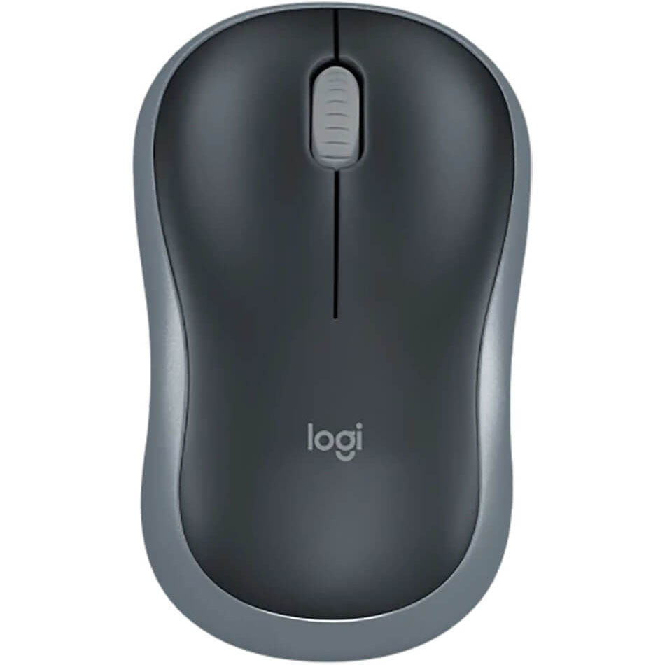 Компьютерная мышь Logitech M185 серый фото