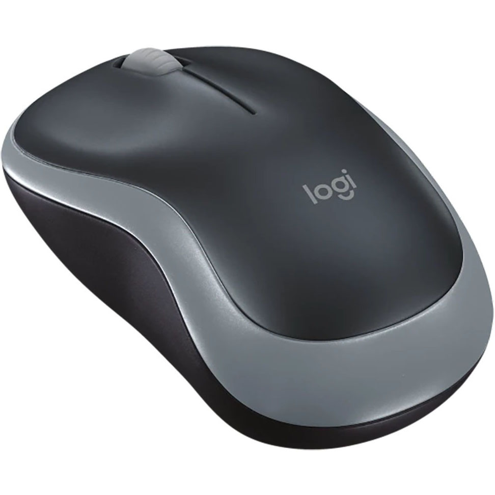 Компьютерная мышь Logitech M185 серый