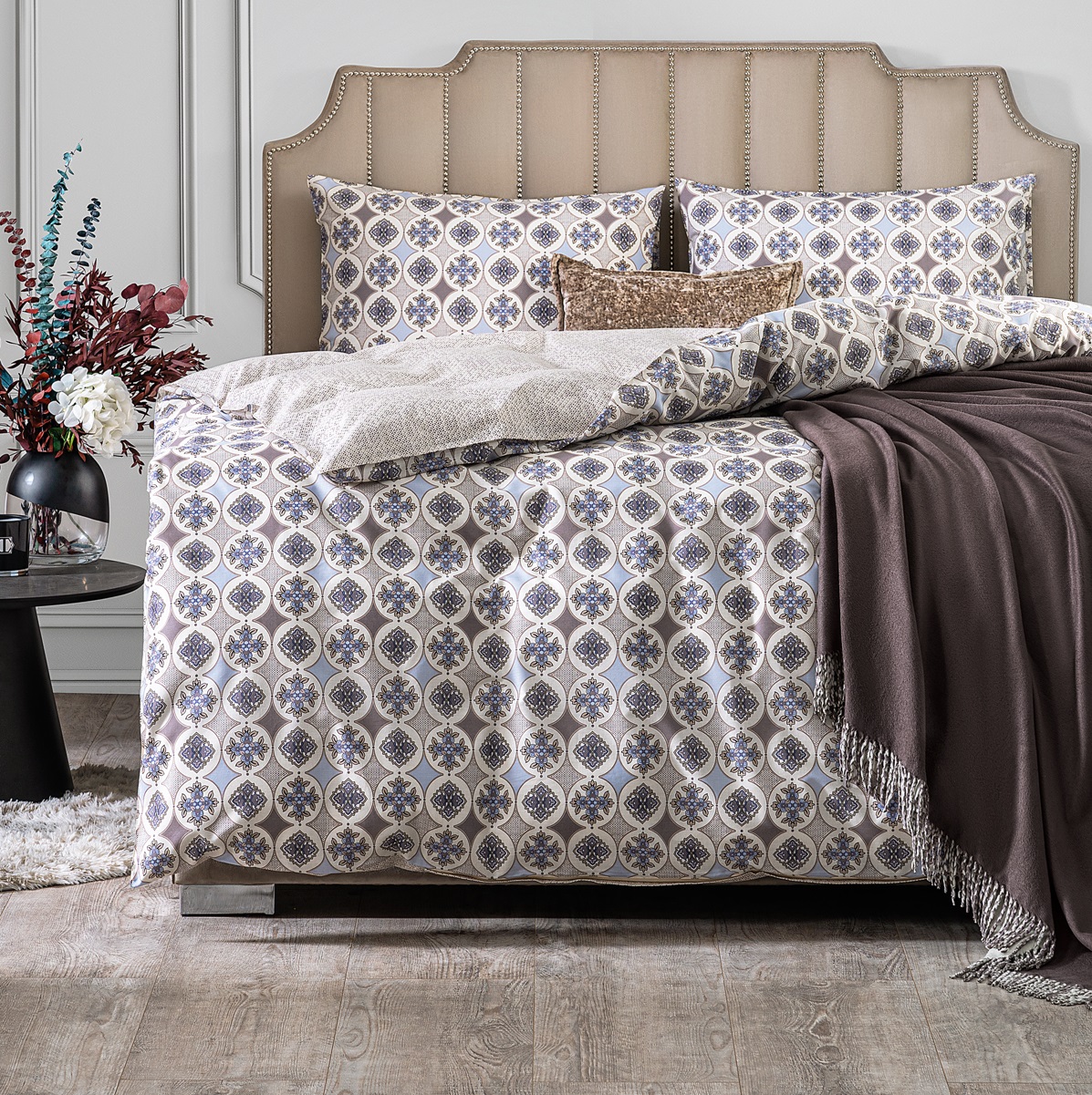 Комплект постельного белья Estia Ансари Двуспальный комплект постельного белья персея двуспальный персея сатин