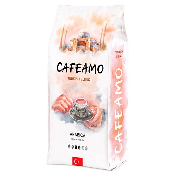 кофе в зернах casa rinaldi carribian blend 1 кг Кофе в зернах Cafeamo Turkish Blend, 1 кг
