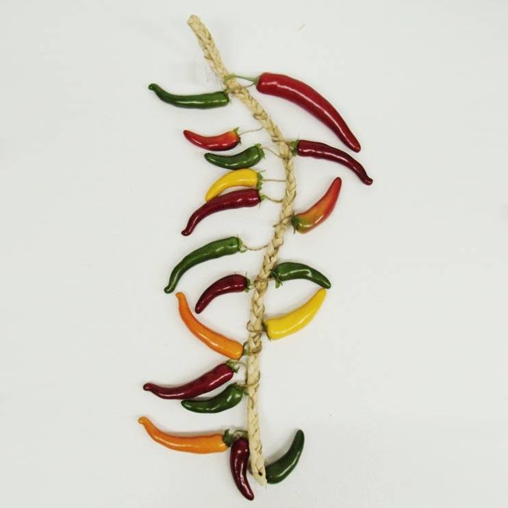 Связка перца искусственная Конэко-О 56 см, цвет мультиколор