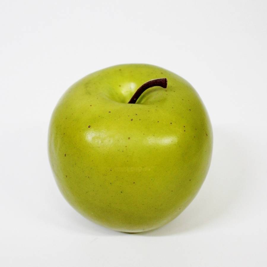 Яблоко искусственное Конэко-О зеленое 7,8х6,8 см