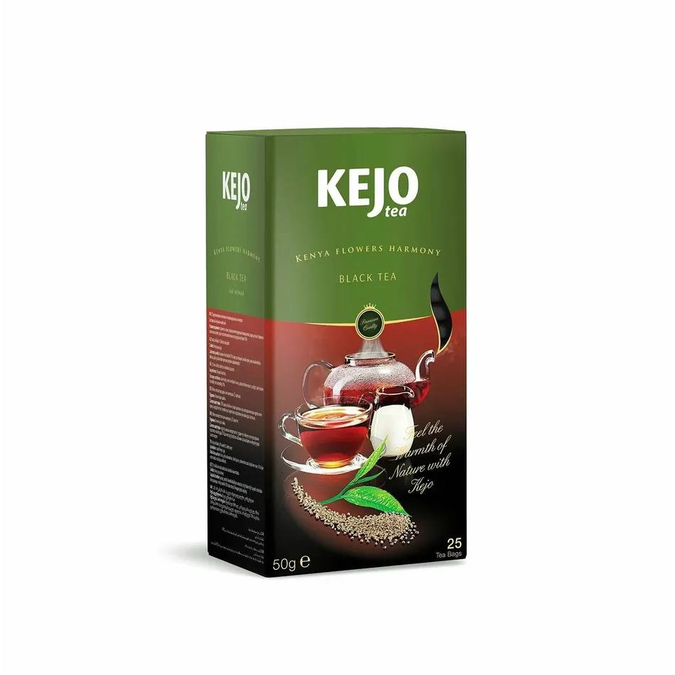 Чай черный Kejo Tea Kenya Flowers Harmony 25 пакетиков