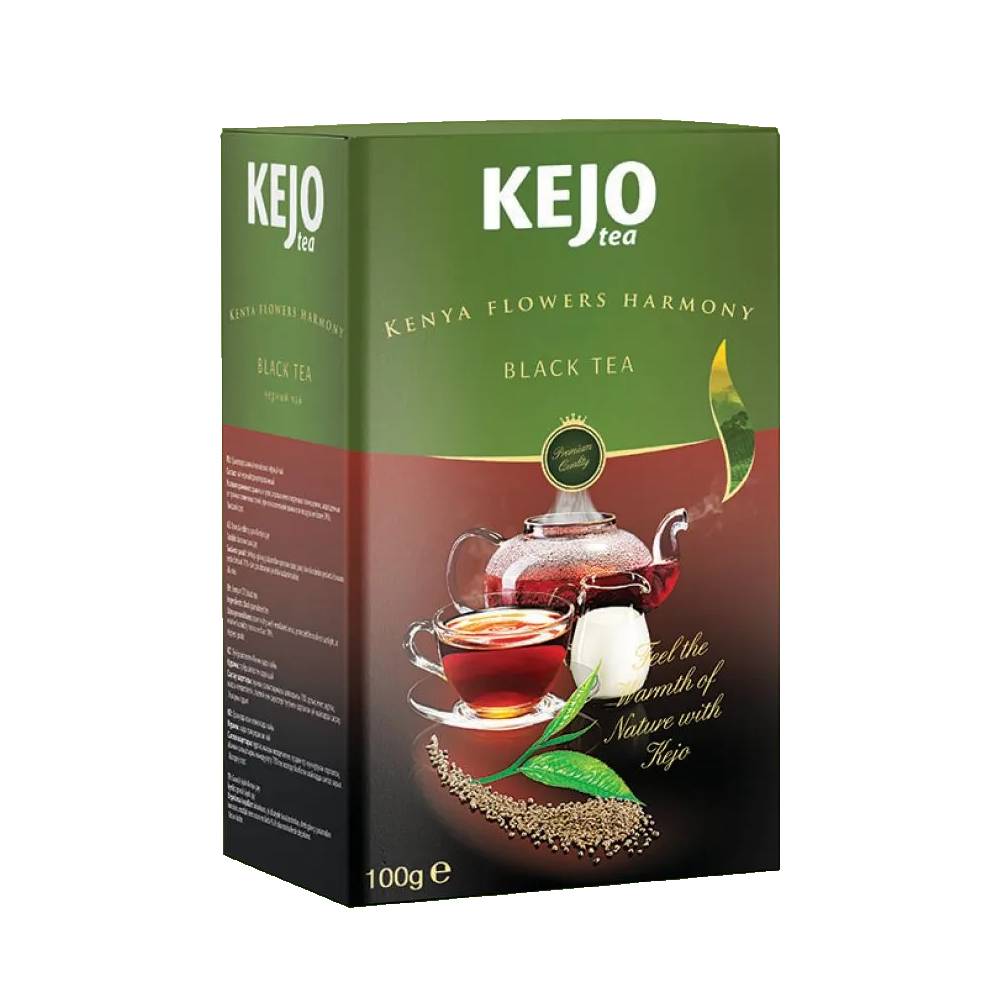 Чай черный Kejo Tea Kenya Flowers Harmony, 100 г чай черный tess kenya 200 г