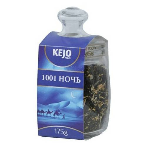 Чай черный Kejo Foods 1001 ночь, 175 г чай kejo foods княгиня ольга крупнолистовой с добавками 200 г