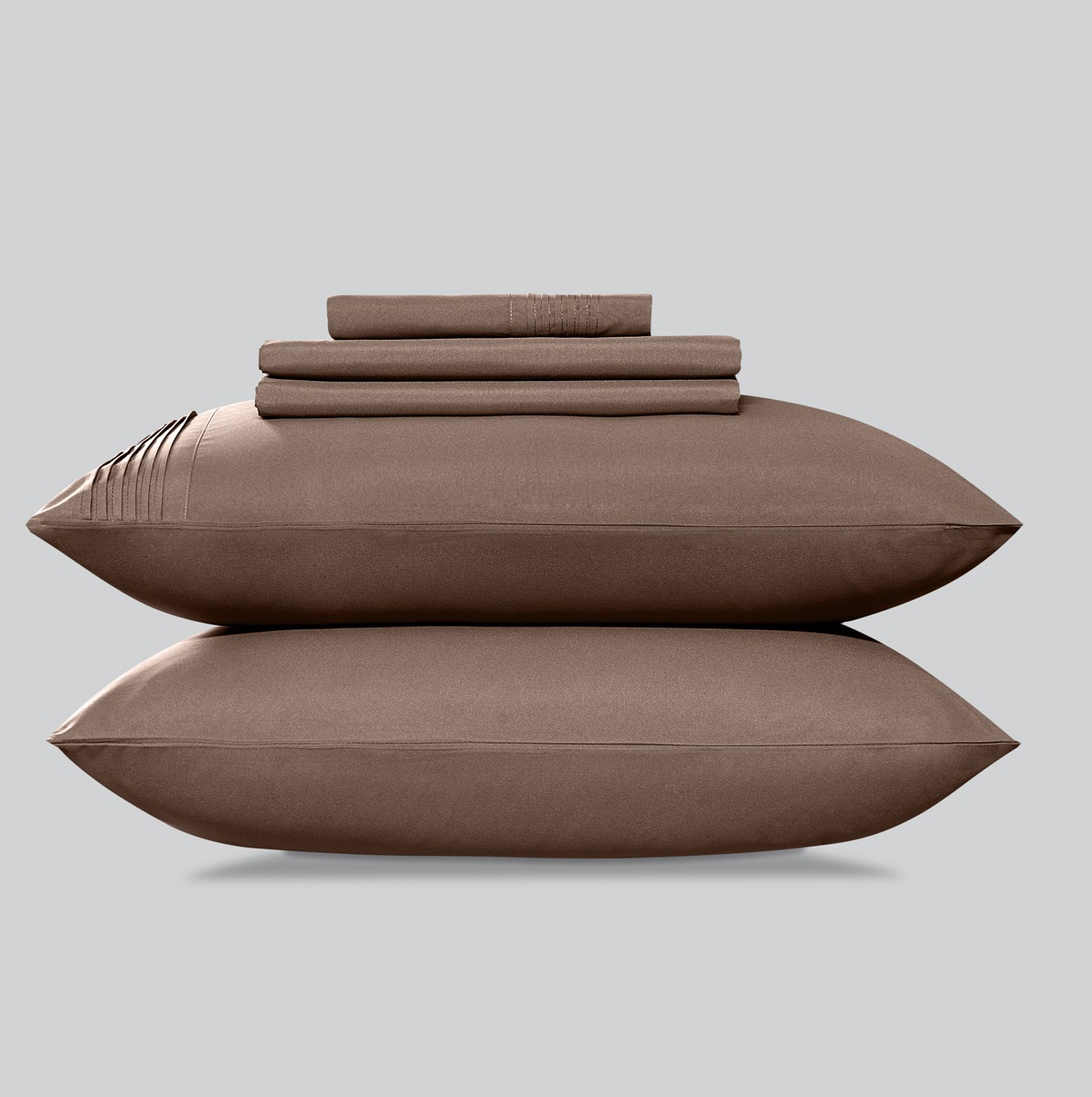 Комплект постельного белья Sleepix Миоко коричневый Полуторный, размер Полуторный - фото 7