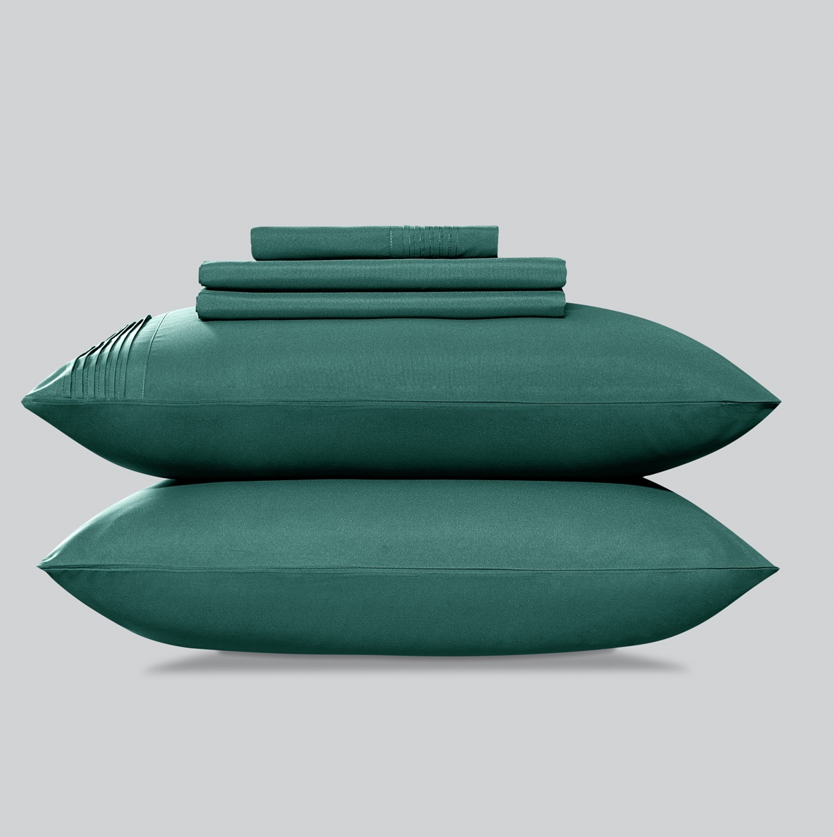 Комплект постельного белья Sleepix Миоко зеленый Полуторный, размер Полуторный - фото 7