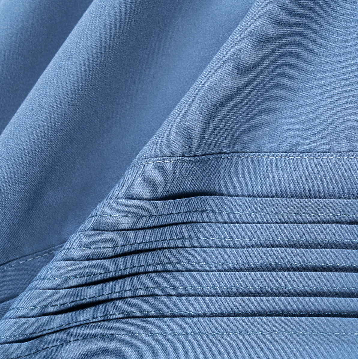 Комплект постельного белья Sleepix Миоко синий Полуторный, размер Полуторный - фото 8