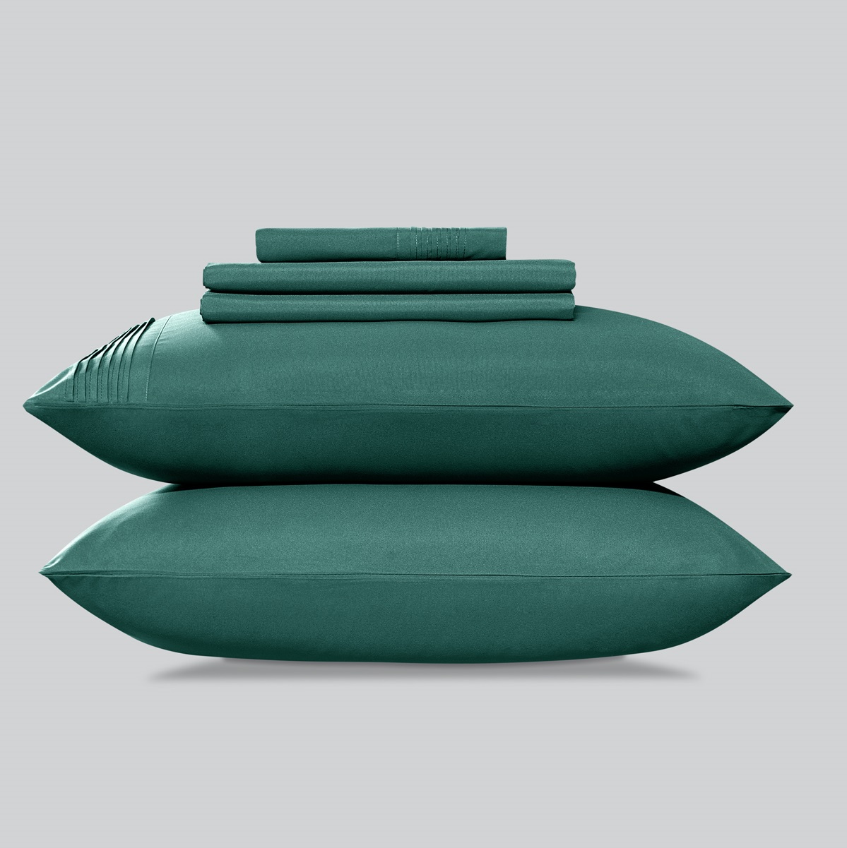 Комплект постельного белья Sleepix Миоко зеленый Семейный/дуэт, размер Семейный/дуэт - фото 7