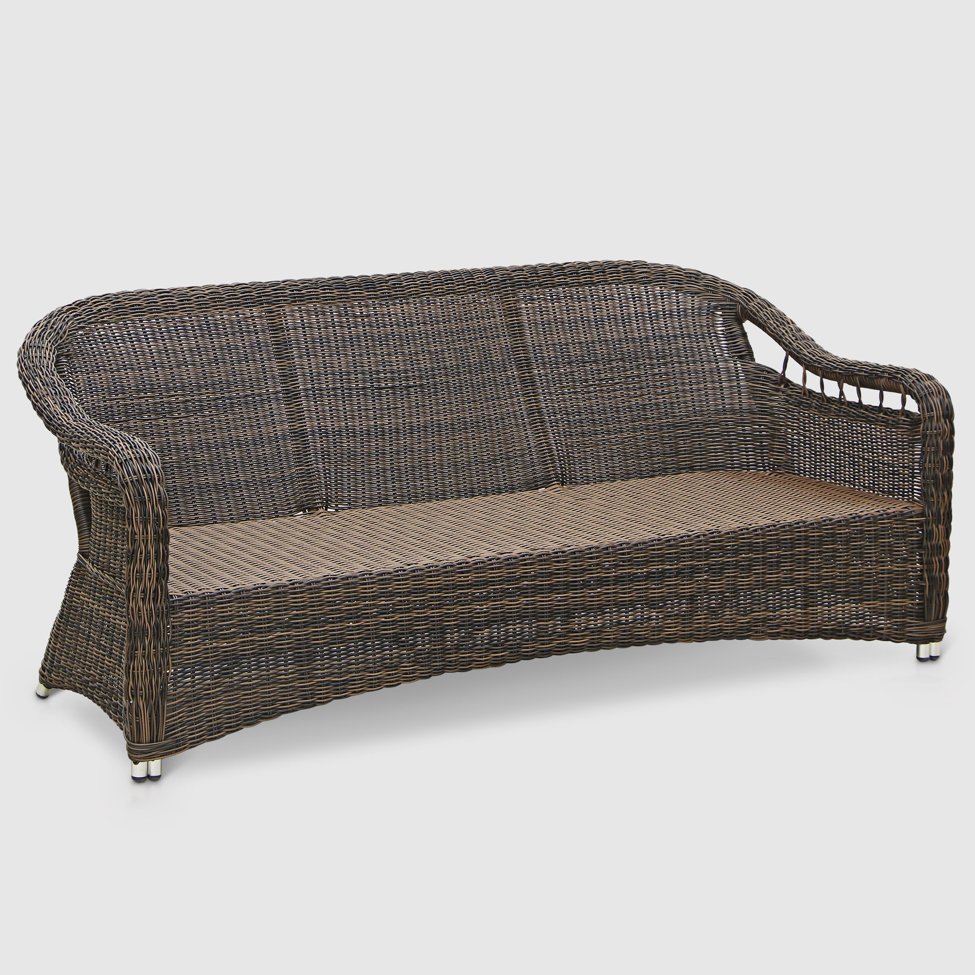 Комплект мебели NS Rattan Sky коричневый с бежевым 4 предмета, цвет бежевый, размер 180х78х78 - фото 4