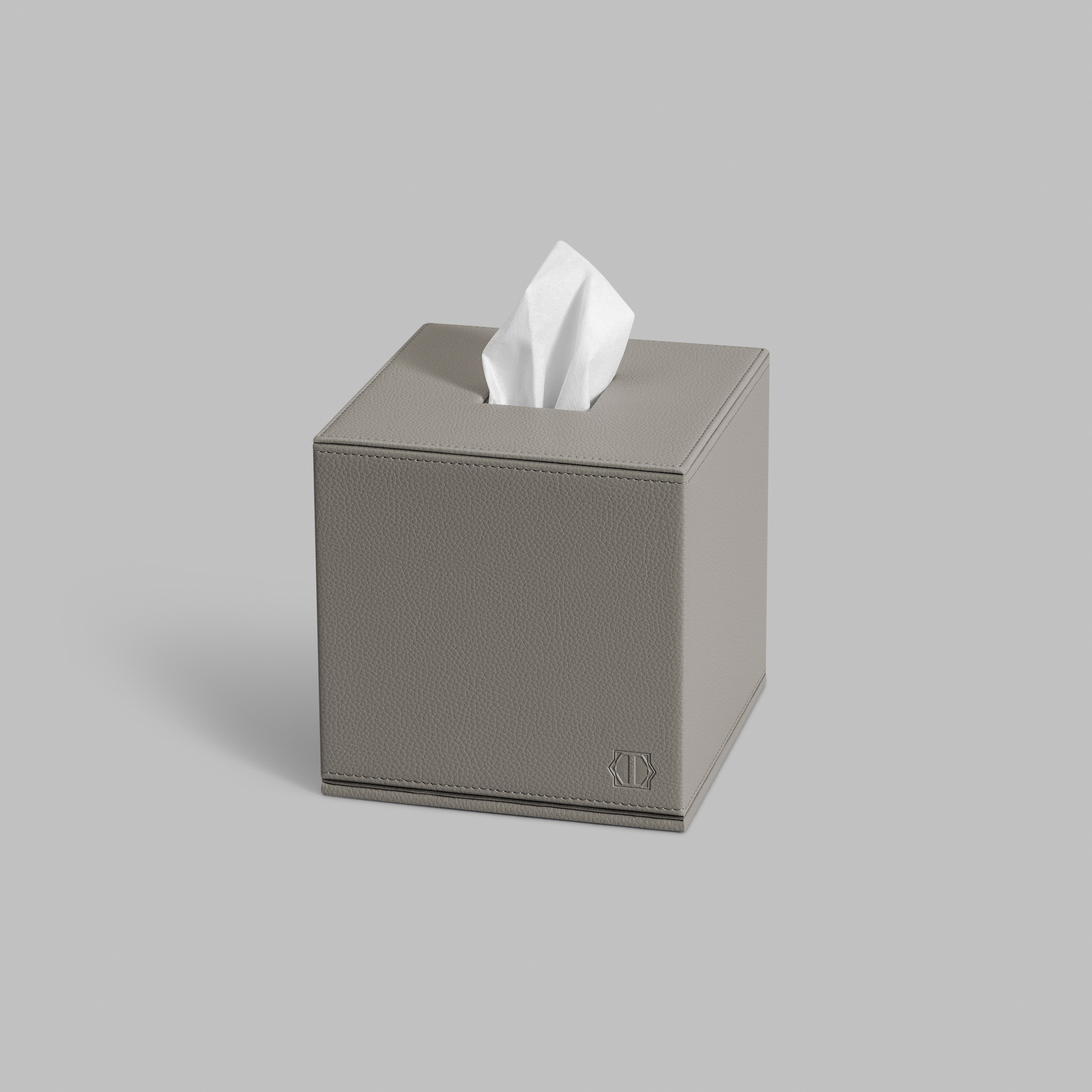 Коробка для салфеток квадратная Togas Кинт серый коробка для салфеток квадратная togas айви экрю 14x14x14 5