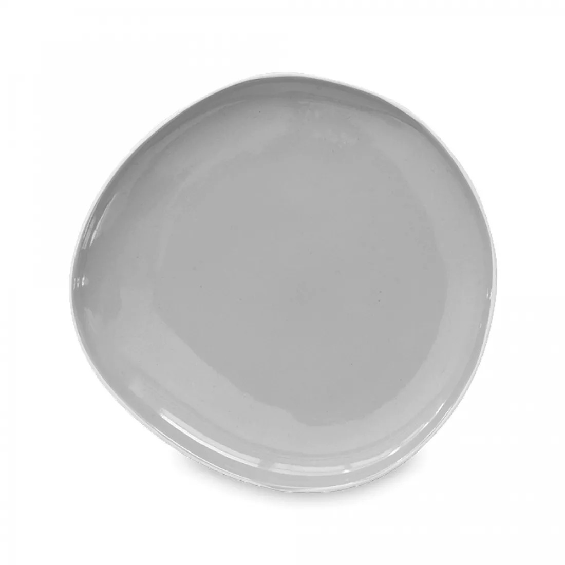 Тарелка закусочная Easy Life organica серая 22 см, цвет серый - фото 1